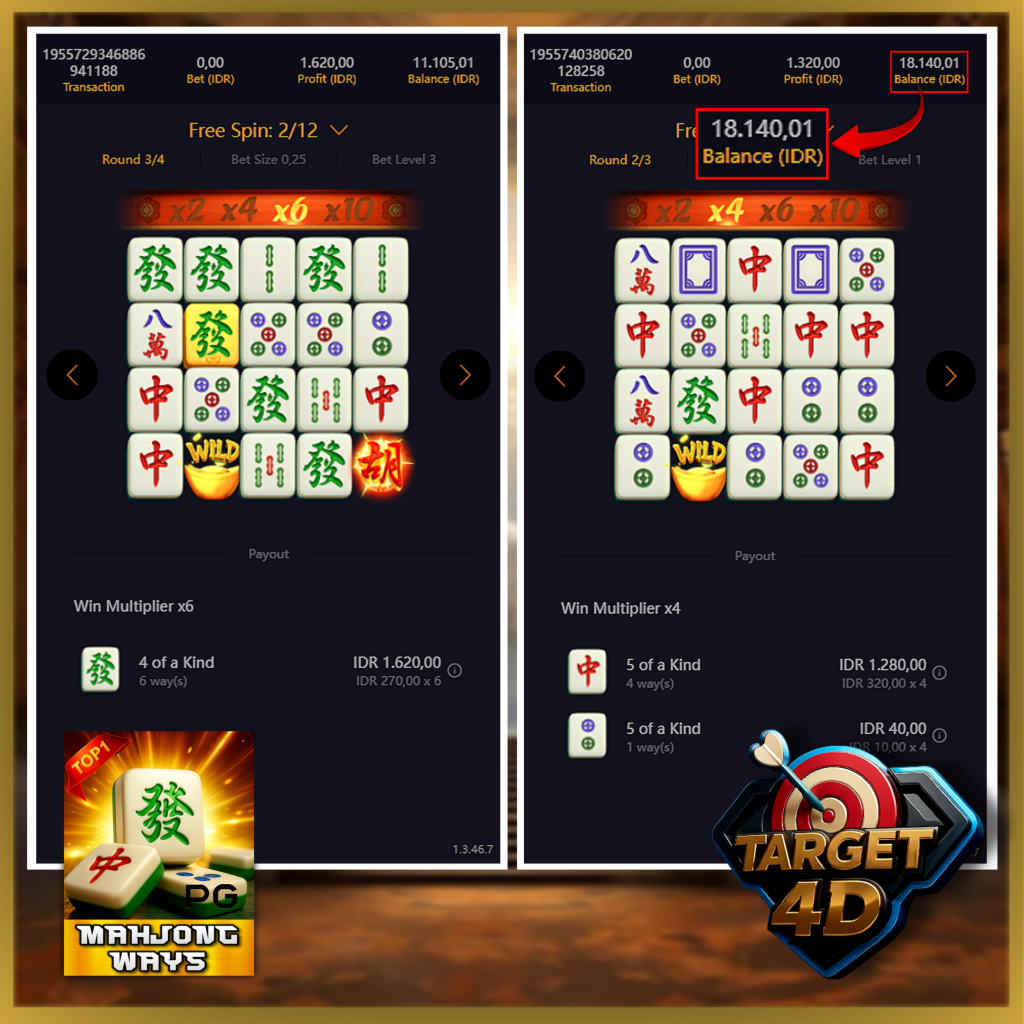 Bukti Kemenangan JP Mahjong ways