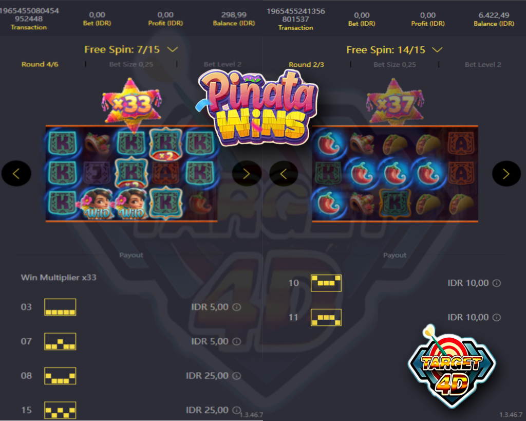 Bukti Kemenangan JP Pinata Wins