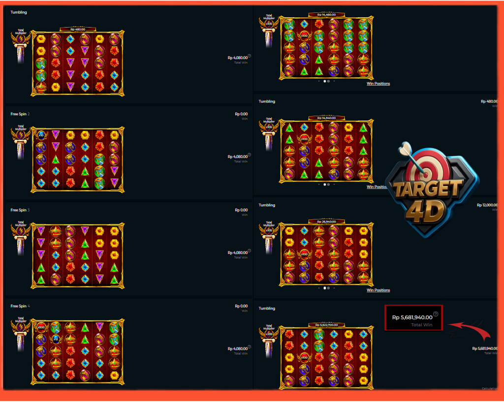 Bukti Kemenangan JP Gates of Olympus Super Scatter