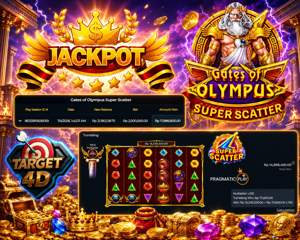 Bukti Kemenangan JP Gates Of Olympus Super Scatter