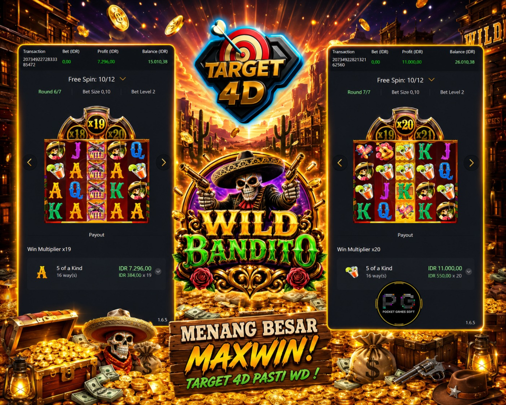 Bukti Kemenangan JP Wild Bandito