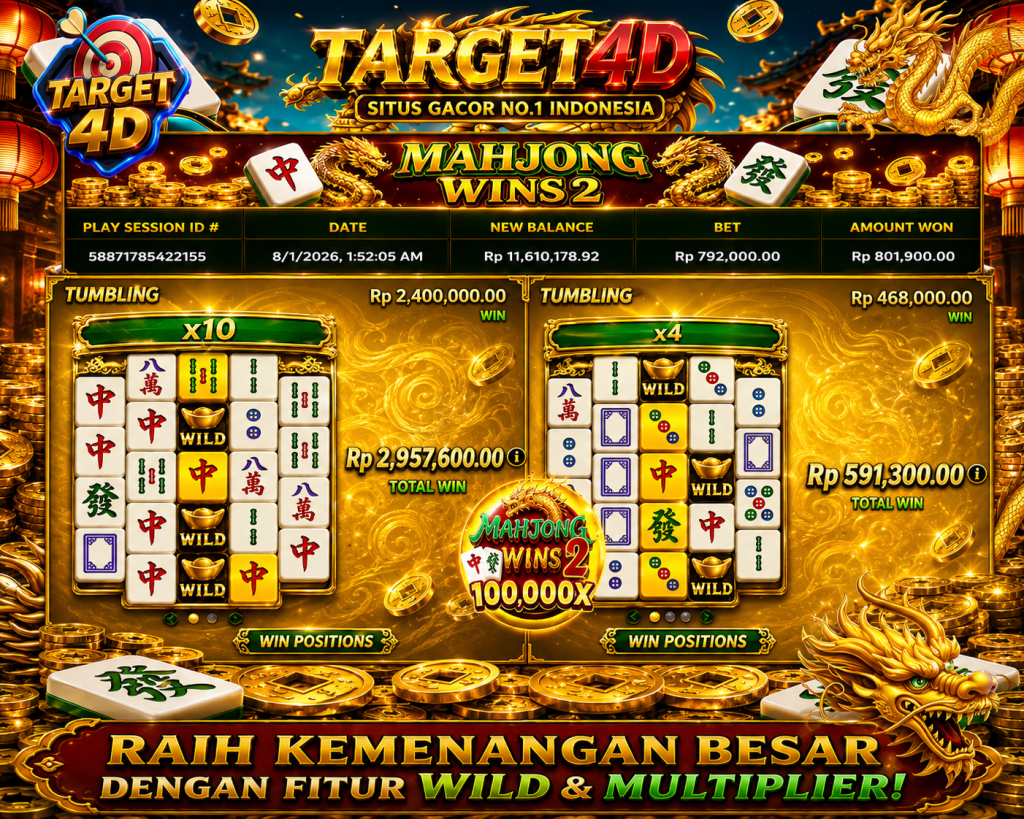 Bukti Kemenangan JP Mahjong Wins 2