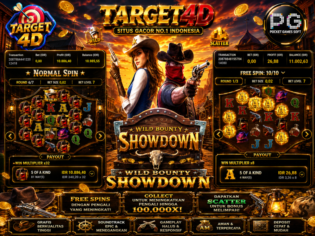 Bukti Kemenangan JP Wild Bounty Showdown