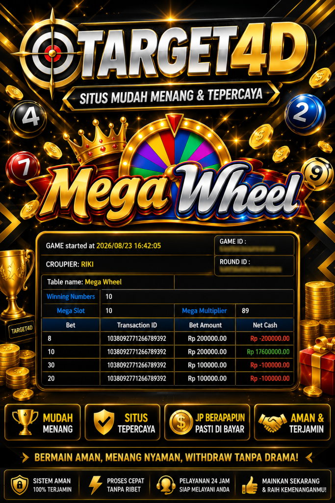 Bukti Kemenangan JP Mega Wheel