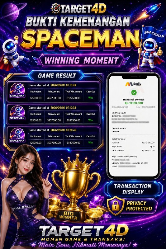 Bukti Kemenangan SPACEMAN